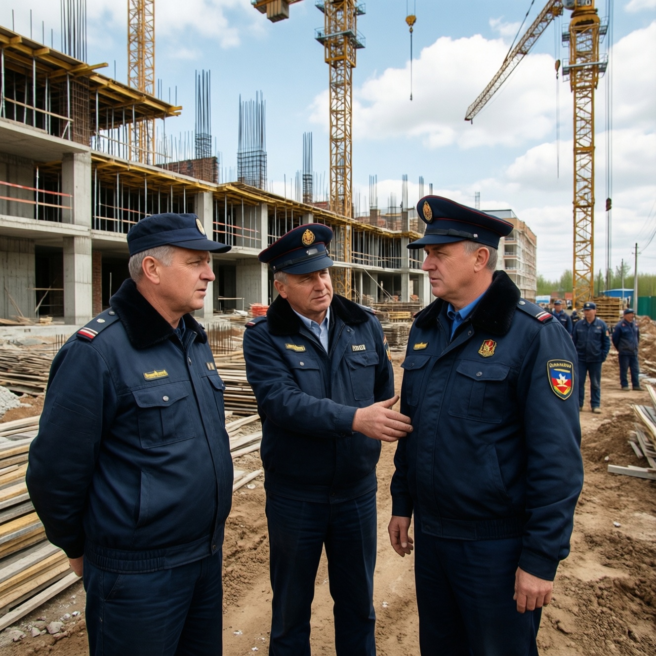 Нелегальных работников выявили на стройках в Чувашии во время проверок силовиков